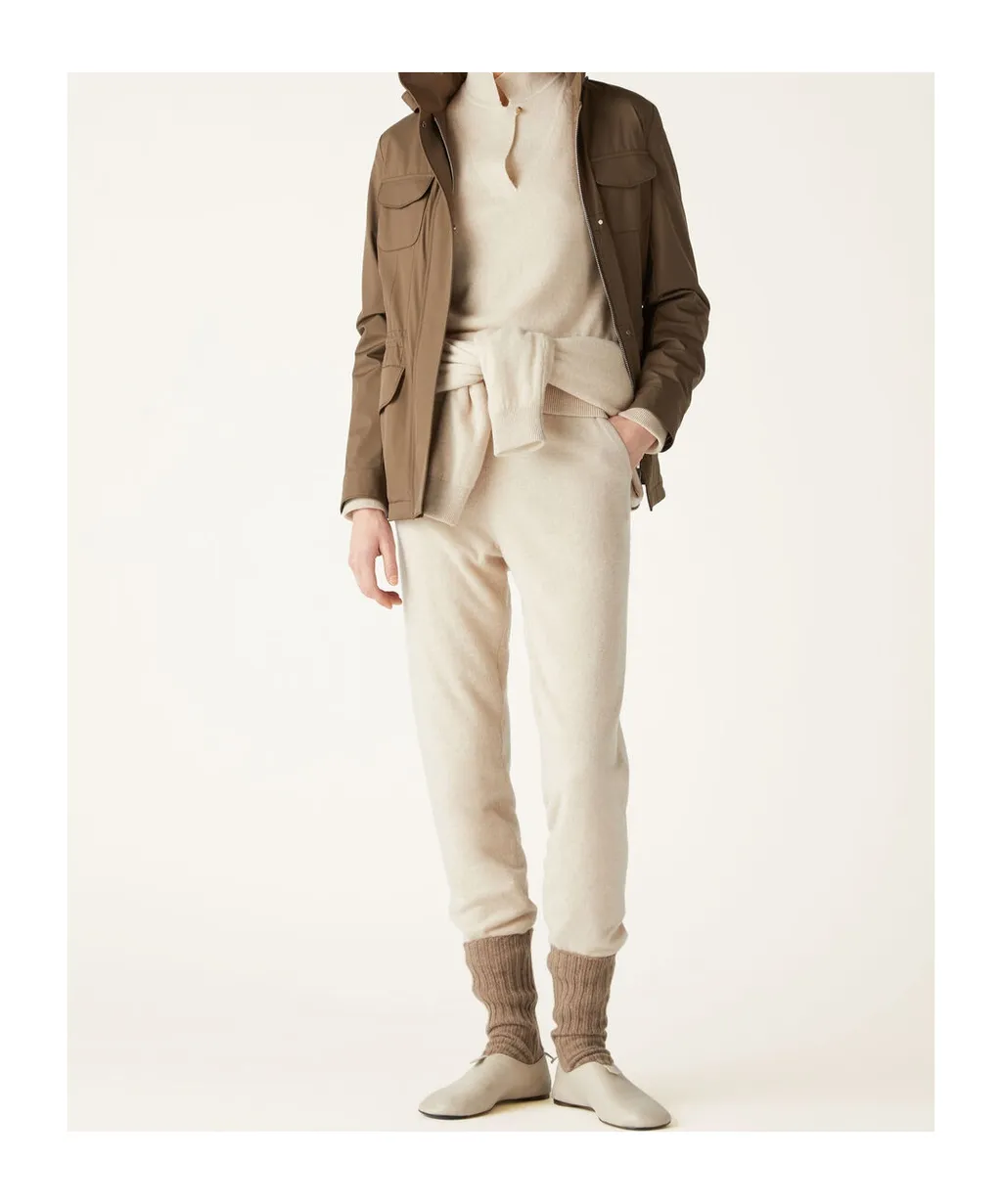 Drawcord Cashmere Sweatpants