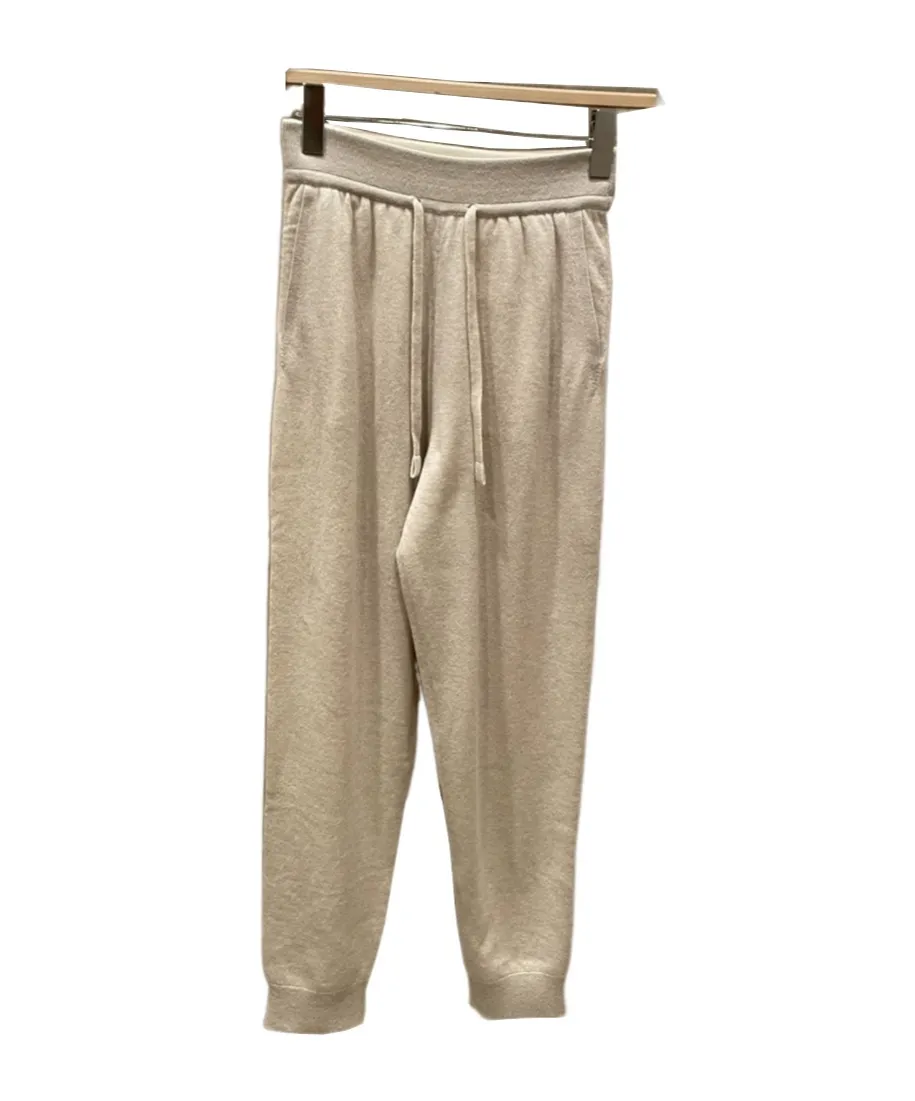 Drawcord Cashmere Sweatpants