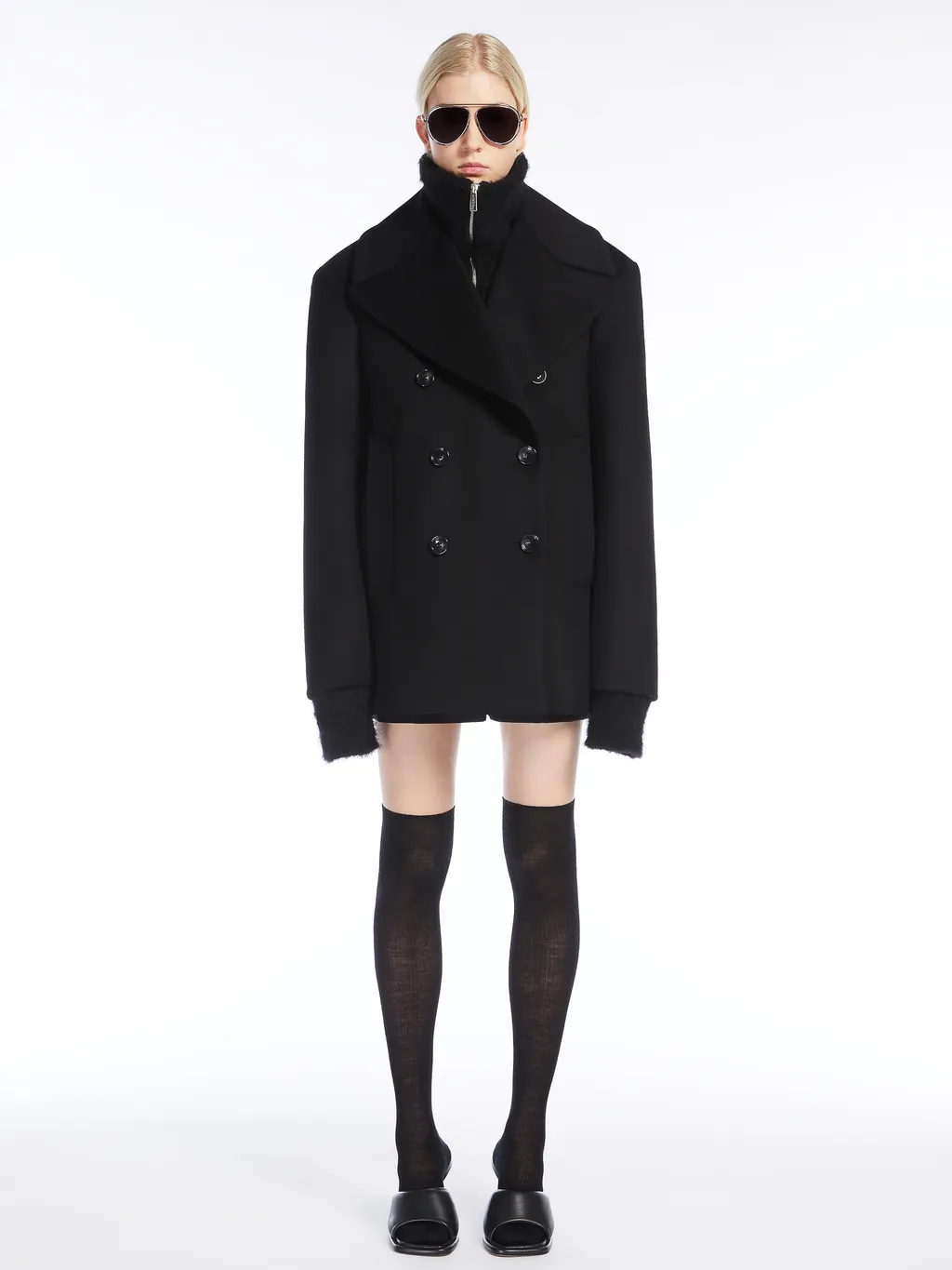 Sportmax Orchis Double-Breasted Belted Coat