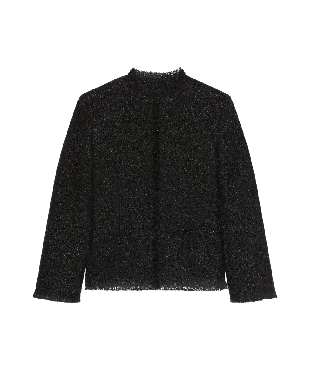 Jacket In Tweed And Lurex