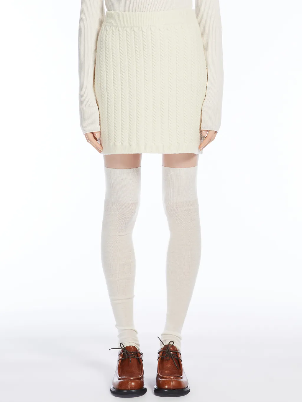 Sportmax High Waist Knitted Skirt
