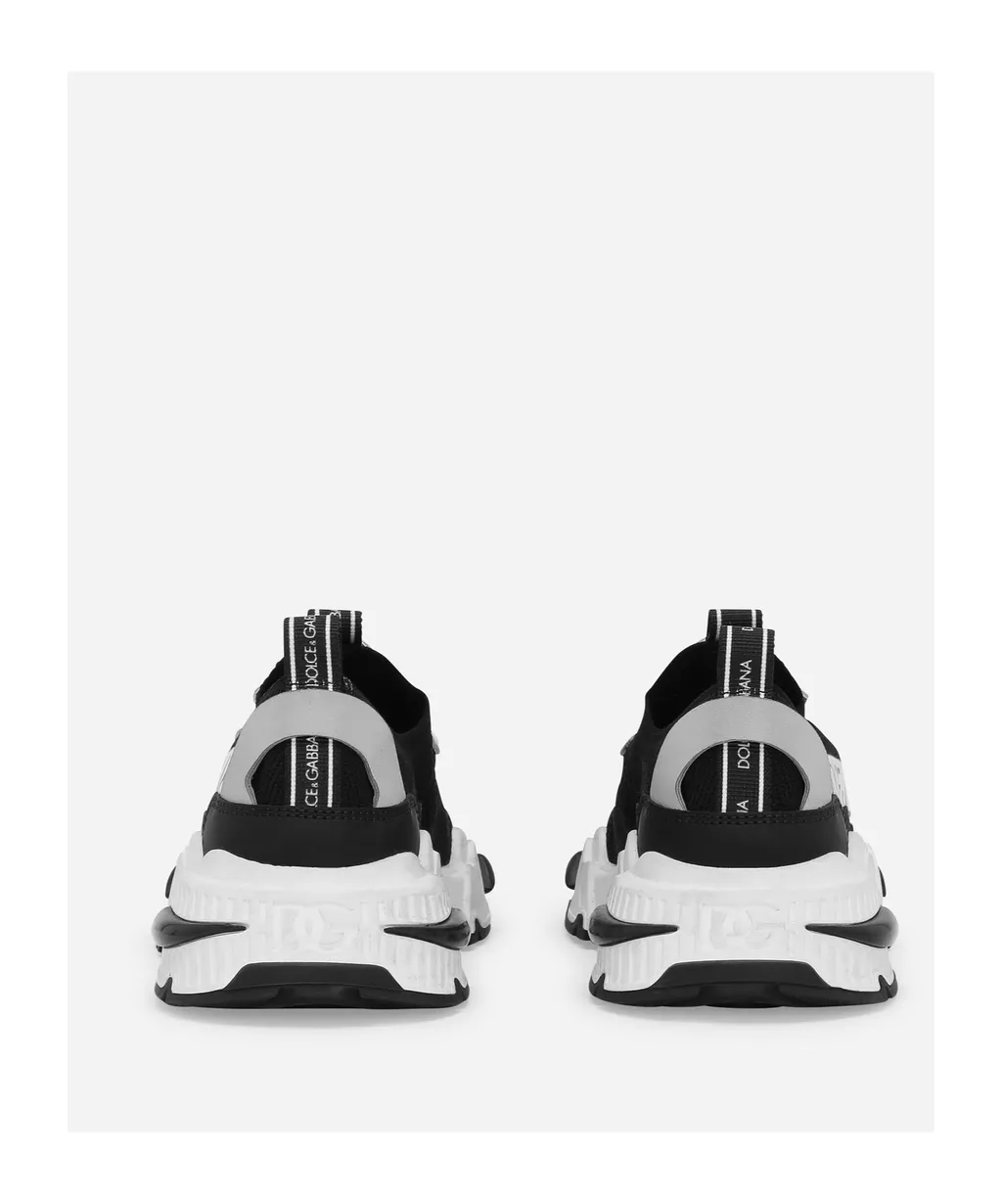 Dolce & Gabbana Kids Airmaster Panelled Lace-Up Sneakers