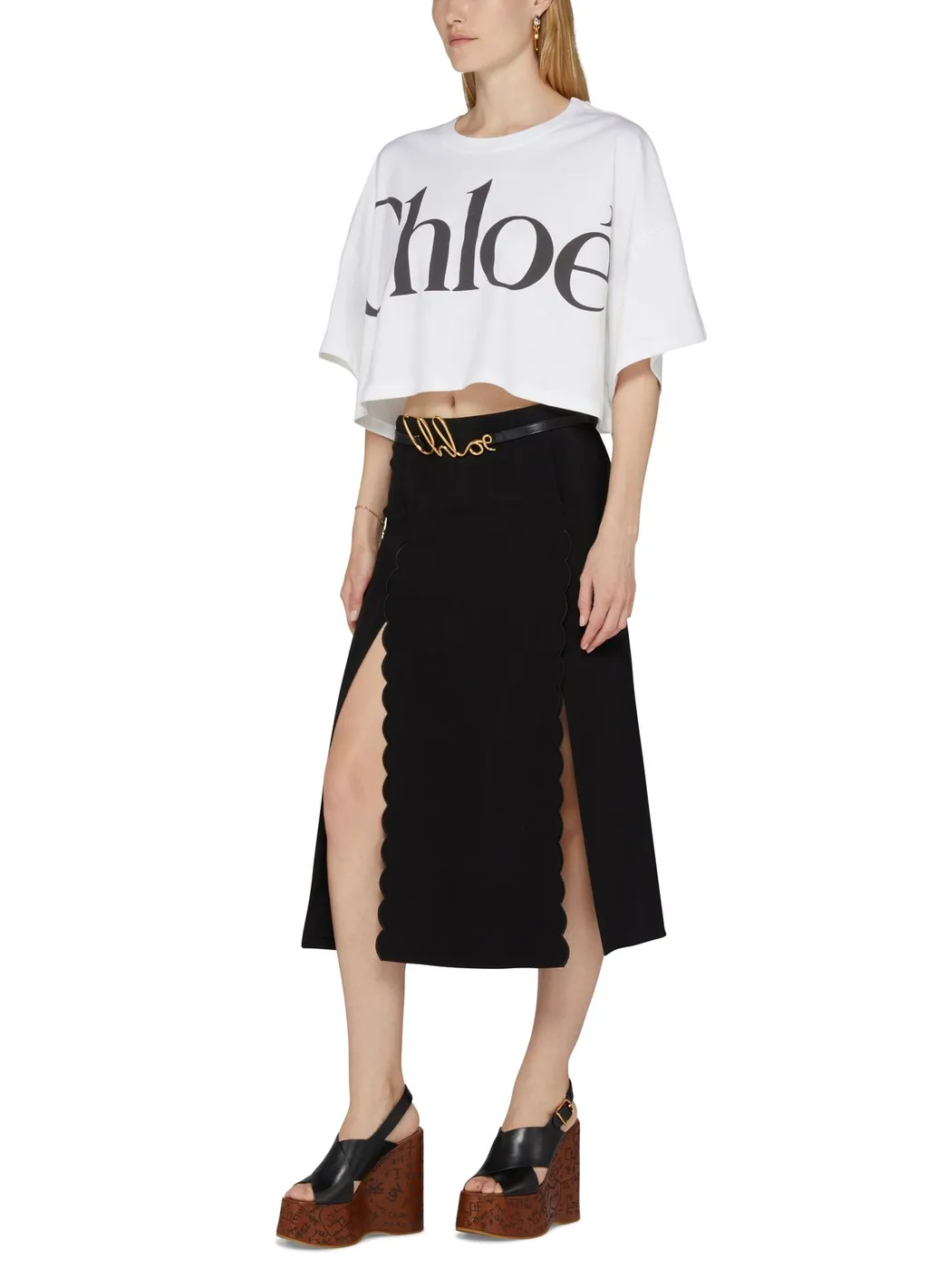 Embroidery Pendant Skirt