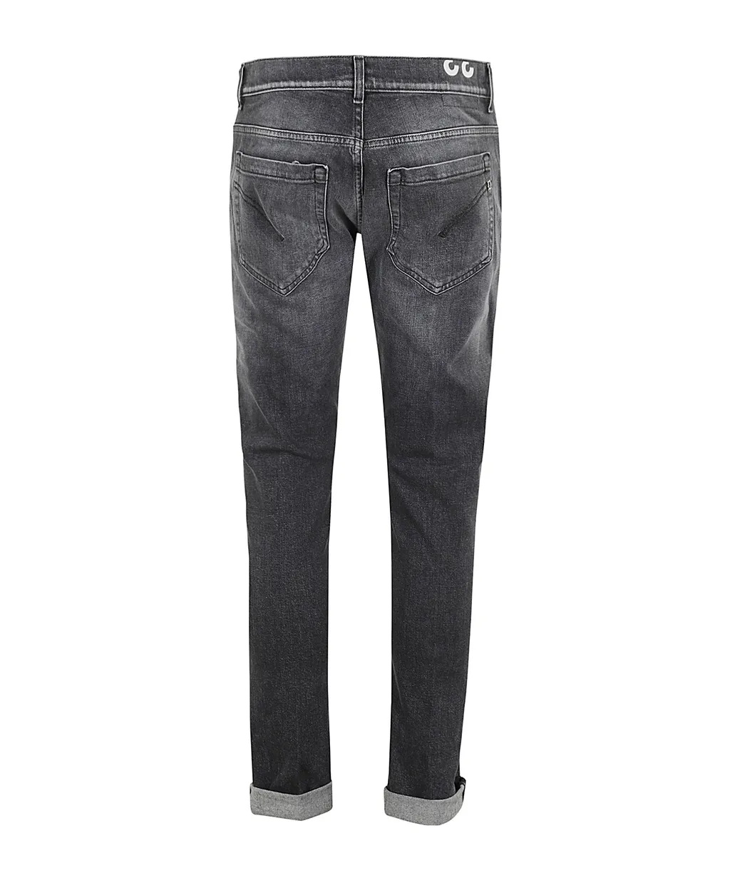 Dondup Rolled Hem Slim Fit Pants