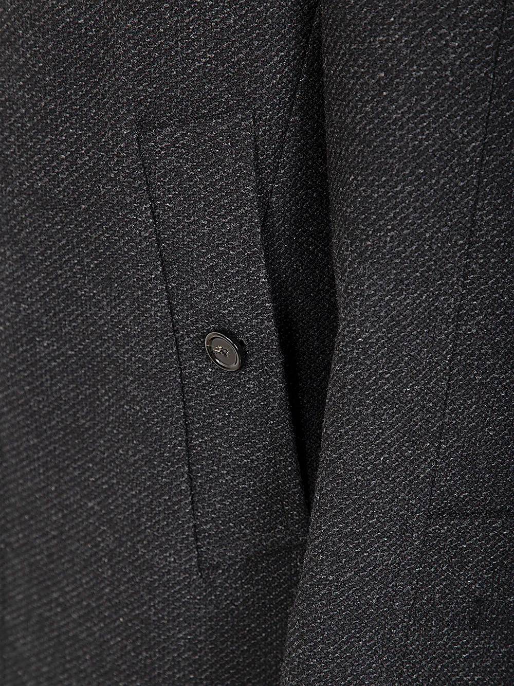 Lardini Single-Breasted Striped Coat