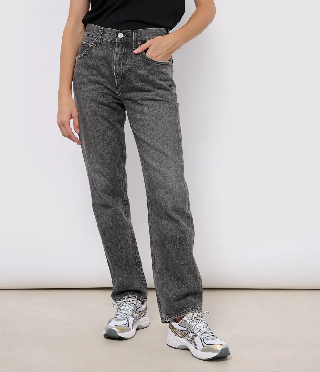 Agolde Valen Mid-Rise Slim Cut Jeans