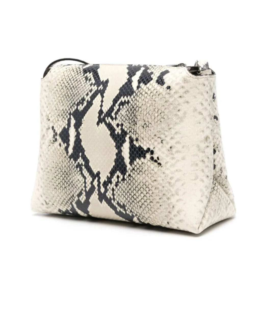Khaite Lina Embossed Crossbody Bag