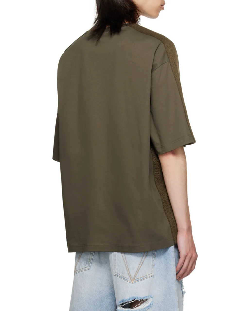 Lanvin Logo Embroidered Crewneck T-Shirt