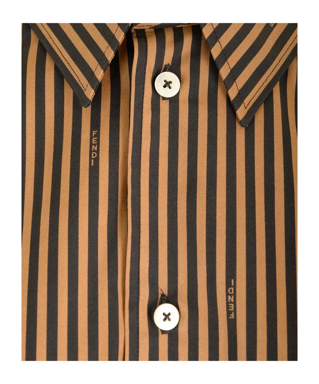 Striped Long-Sleeved Shirt