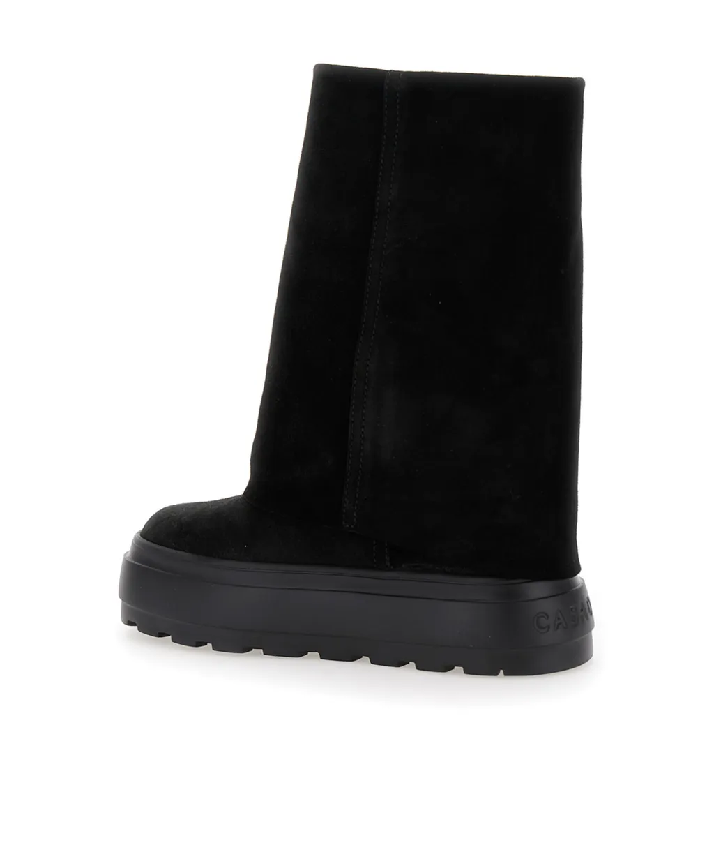 Layered Platform Boots