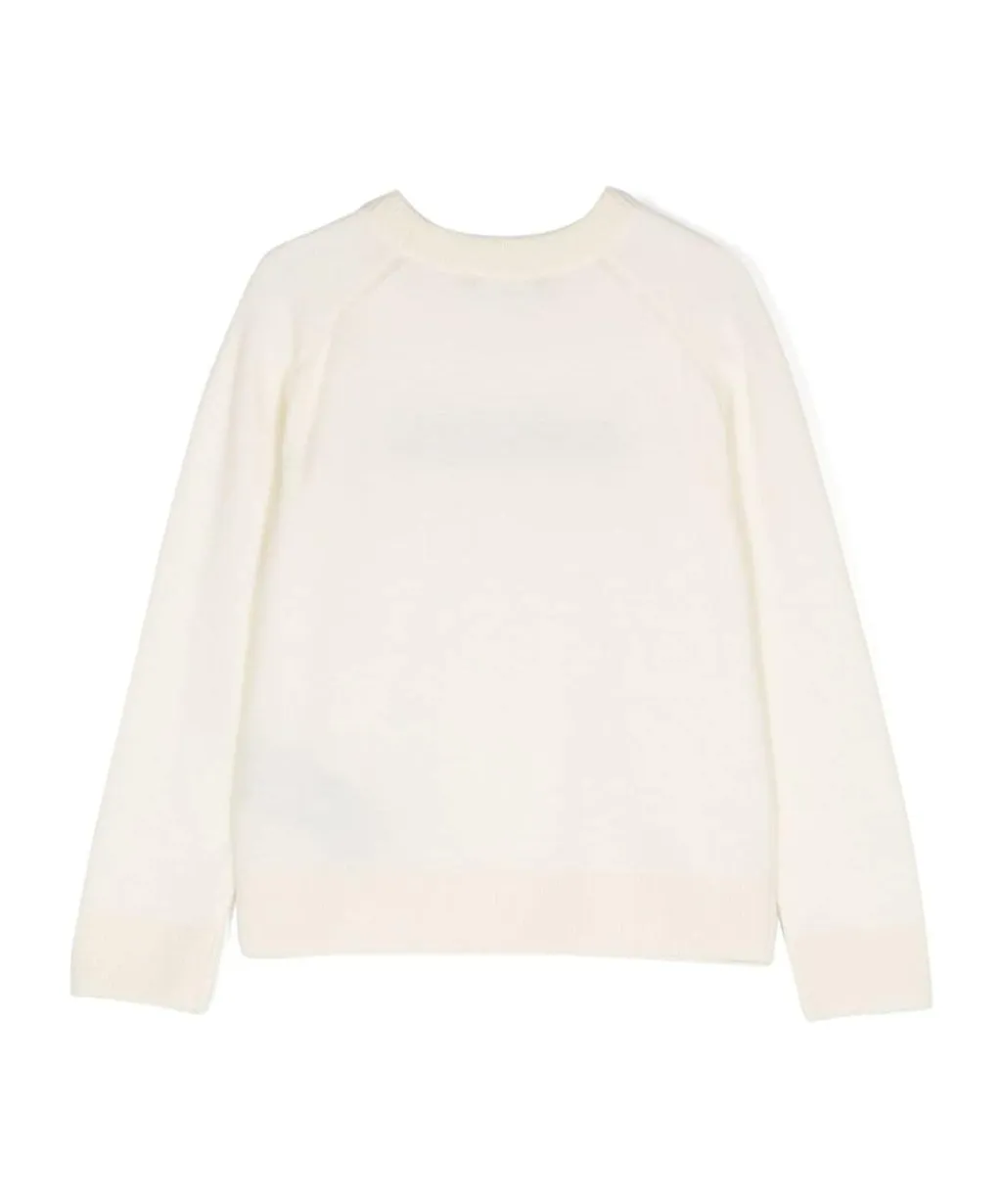 Jacquard-Logo Knitted Jumper