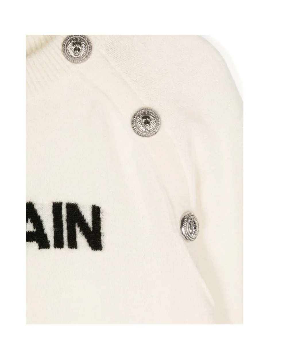 Jacquard-Logo Knitted Jumper