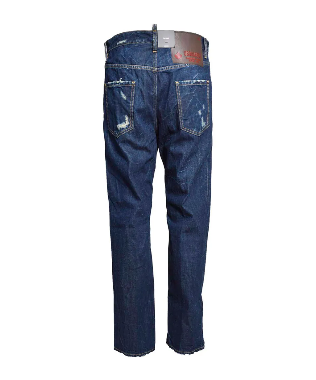 Dsquared2 642 Logo Patch Jeans