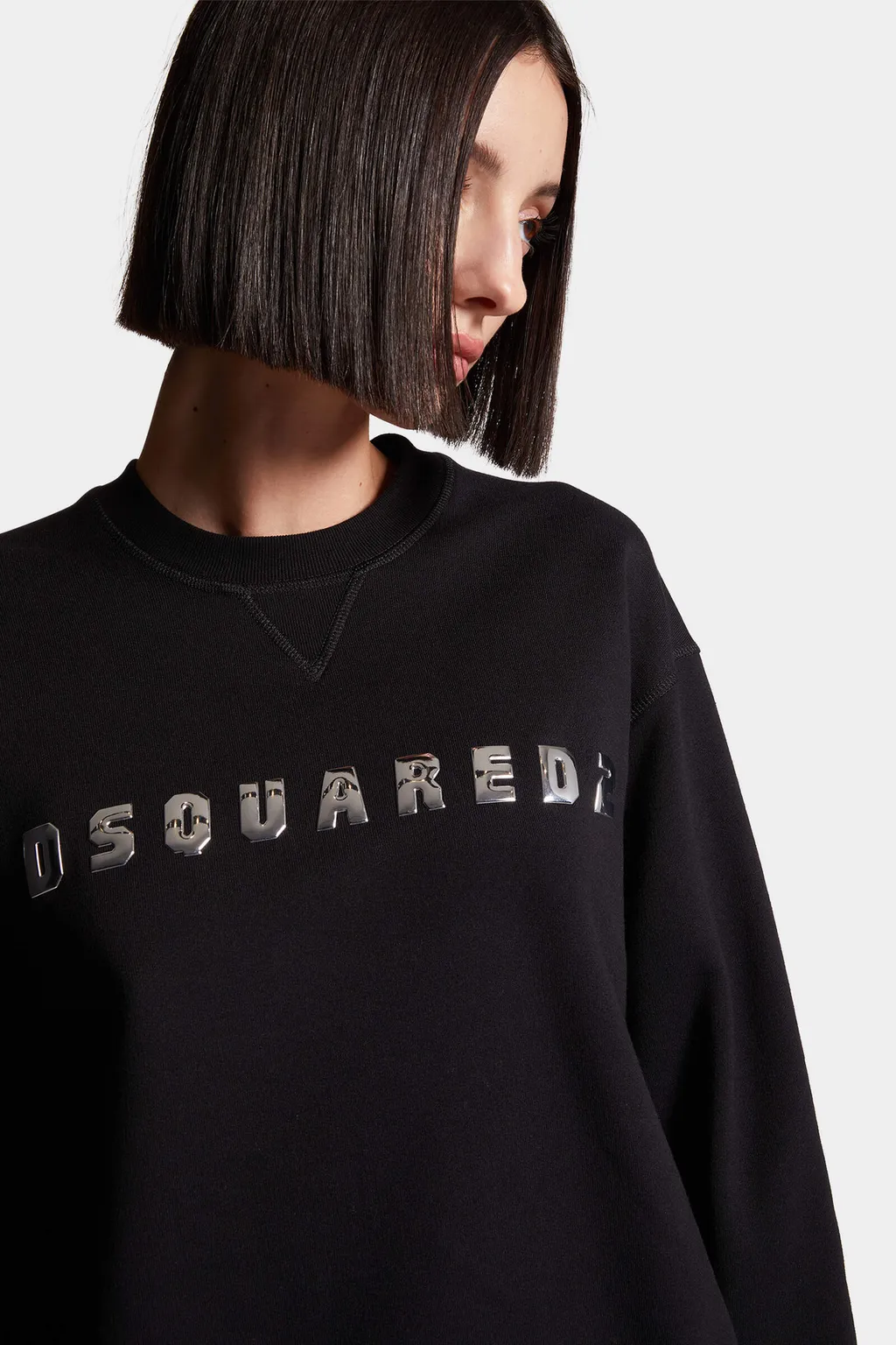 Dsquared2 Logo Detailed Crewneck Sweatshirt