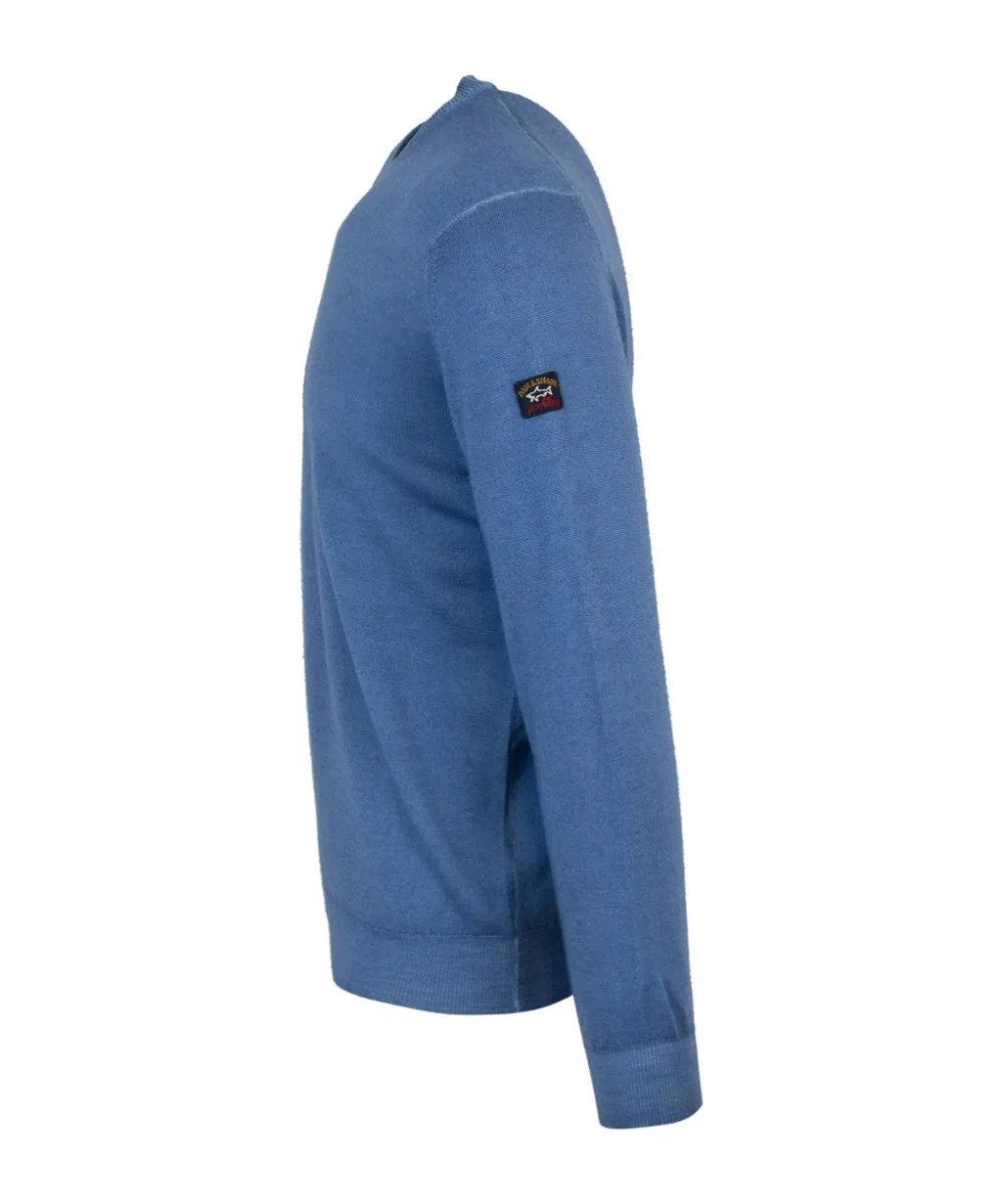 Logo-Patch Fine-Knit Jumper