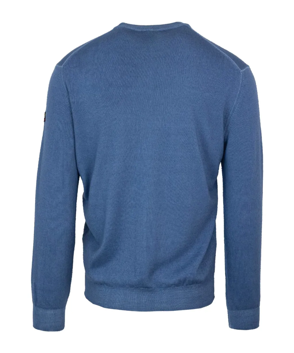 Logo-Patch Fine-Knit Jumper