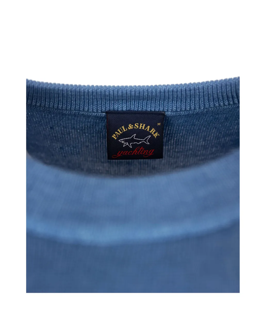 Logo-Patch Fine-Knit Jumper