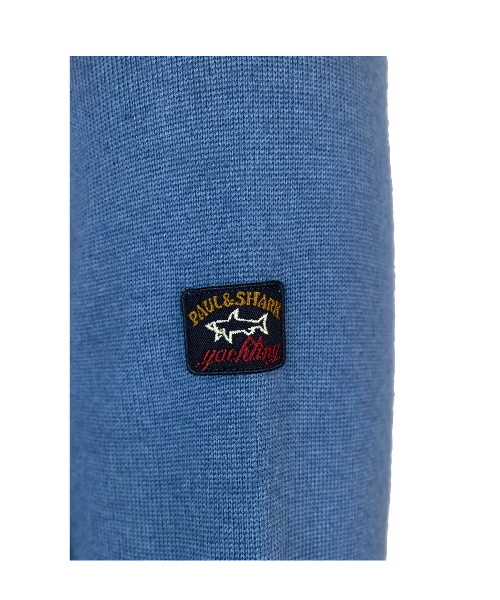 Logo-Patch Fine-Knit Jumper