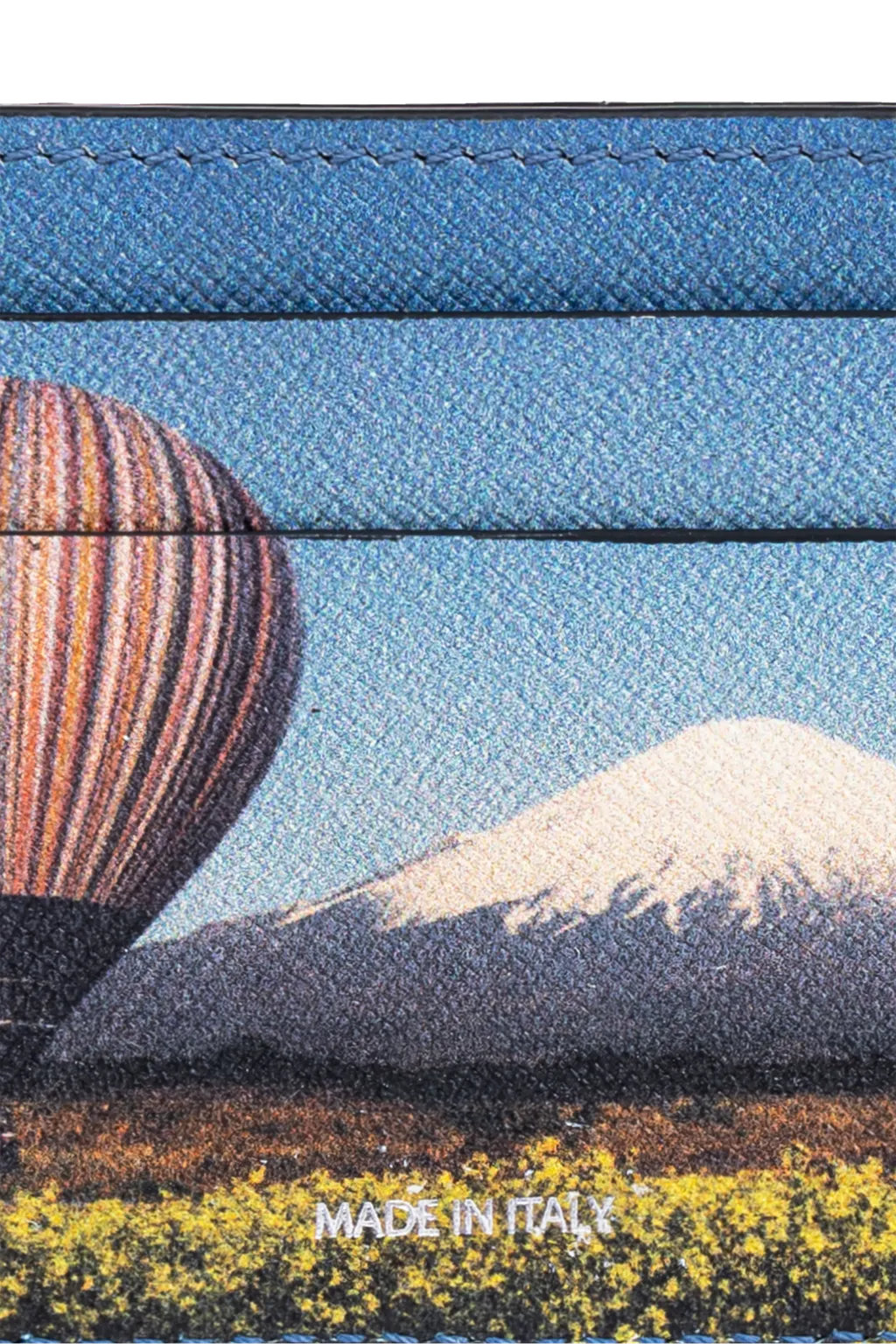Paul Smith Signature Stripe Balloon Mount Fuji Cardholder