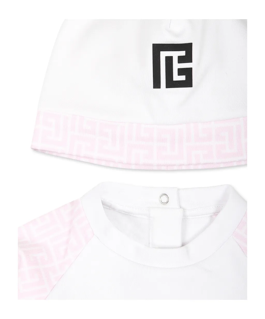 Logo-Print Cotton-Blend Pajama Set