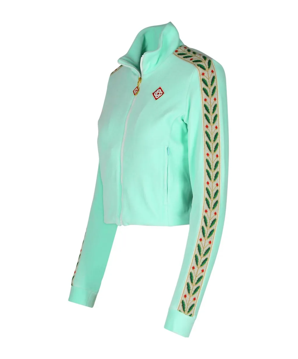 Casablanca Laurel Track Zipped Sweatshirt