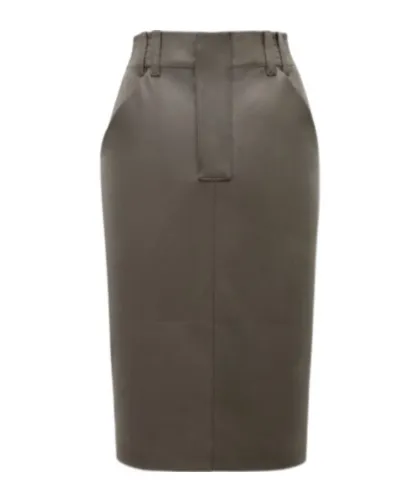Saint Laurent High Waist Pencil Skirt