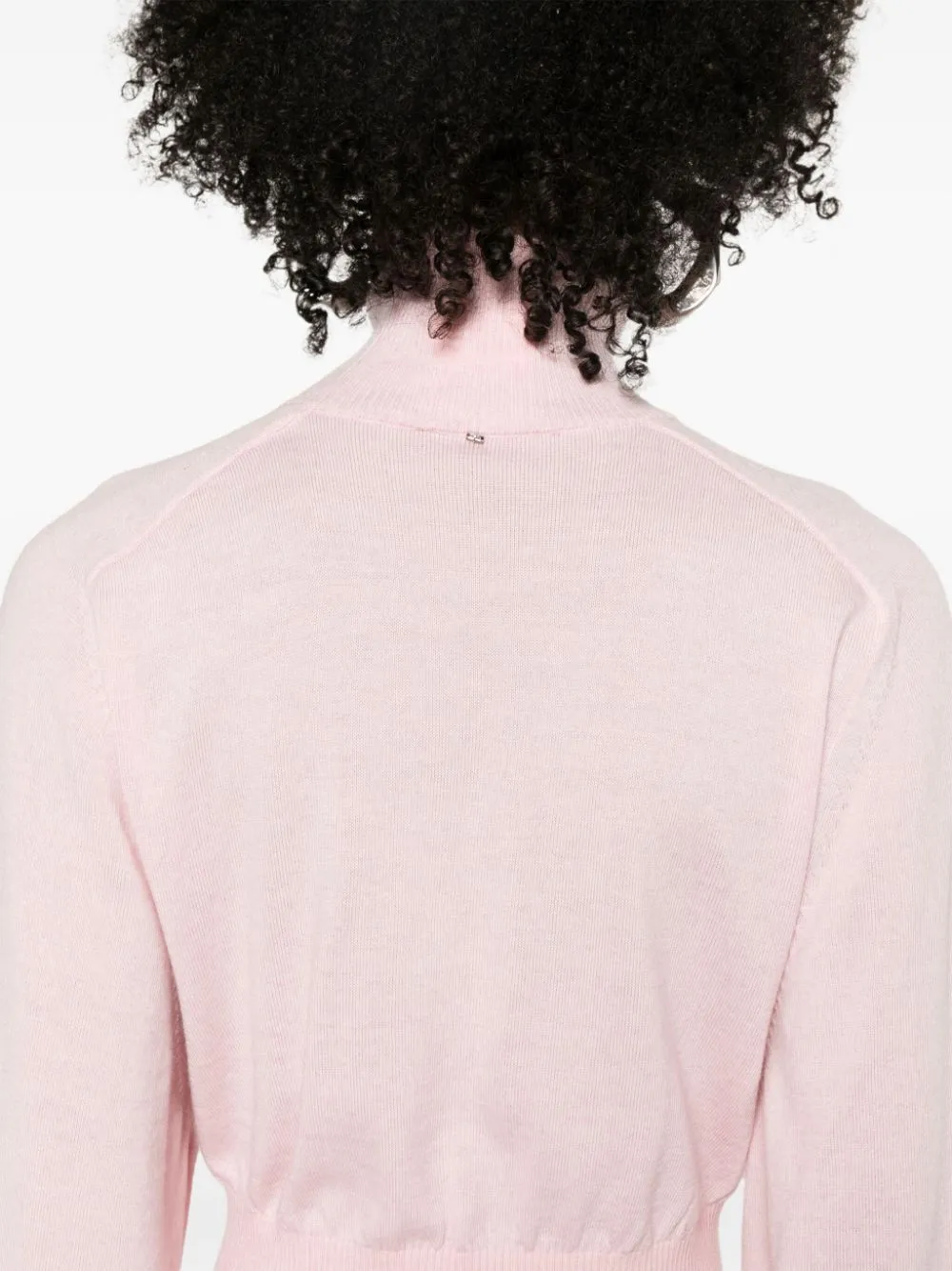 Sportmax High Neck Long-Sleeved Jumper