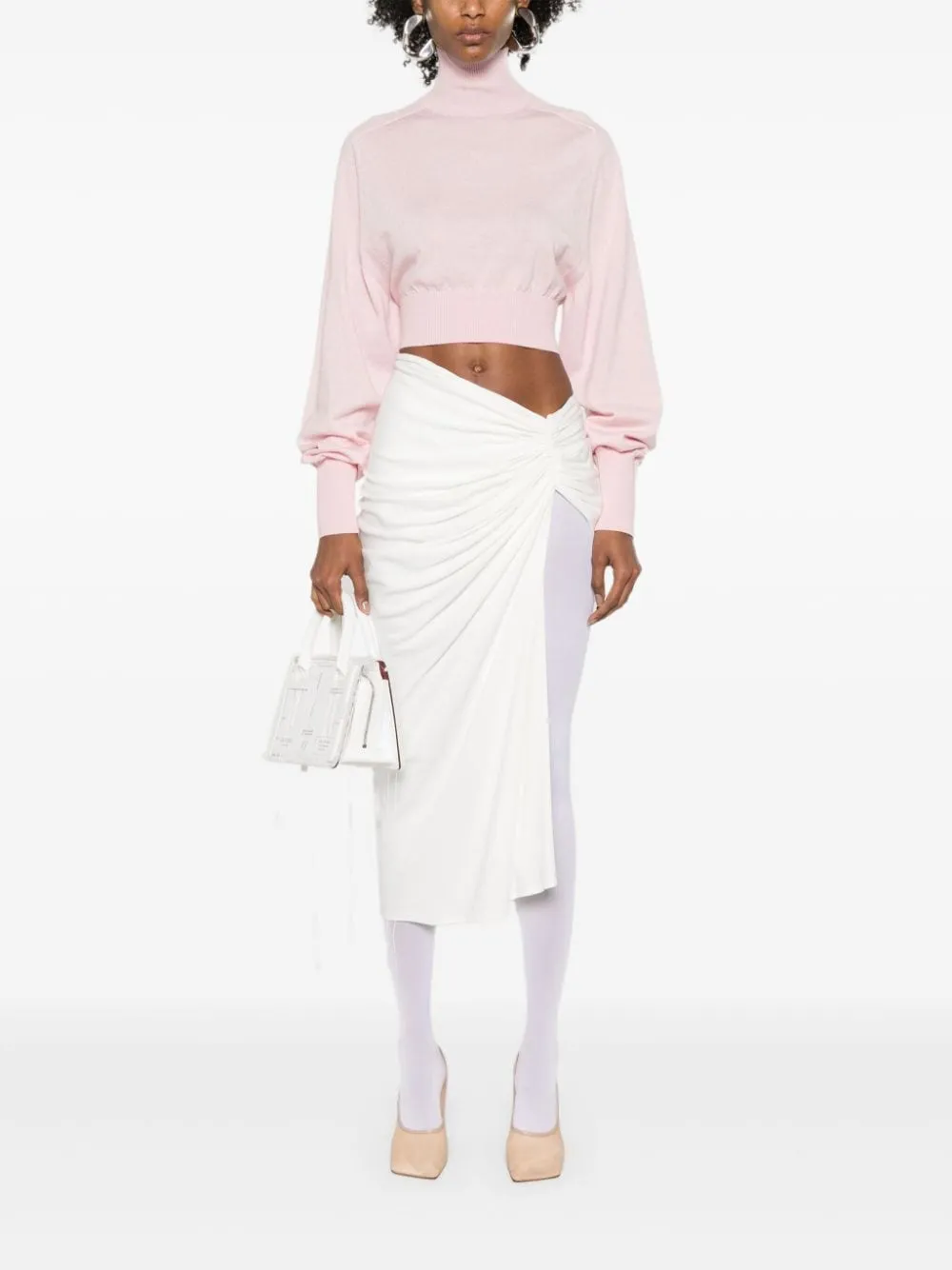 Sportmax High Neck Long-Sleeved Jumper