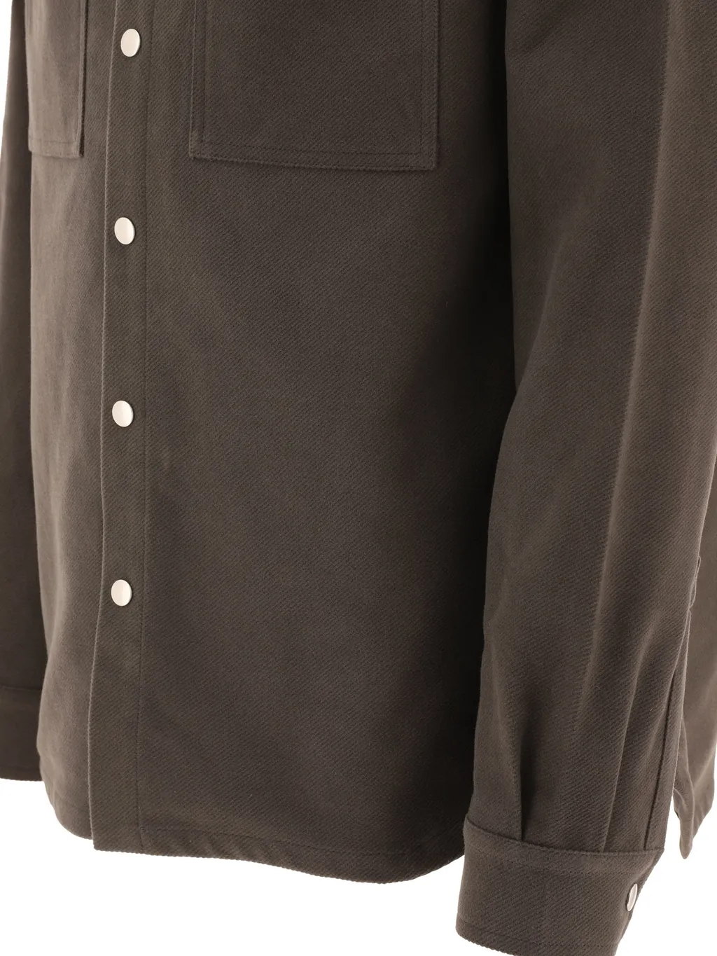 Rick Owens Snap Buttoned Denim Jacket