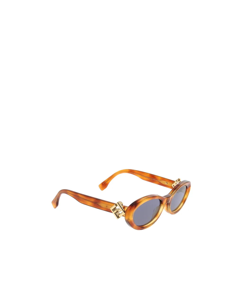 Fendi Eyewear Oval Frame Sunglasses