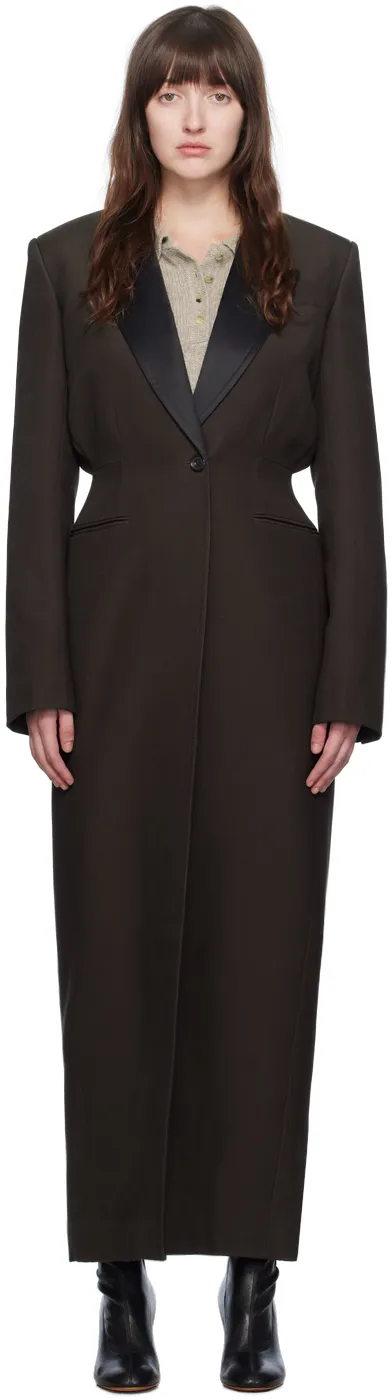 Bellow Single-Breasted Coat