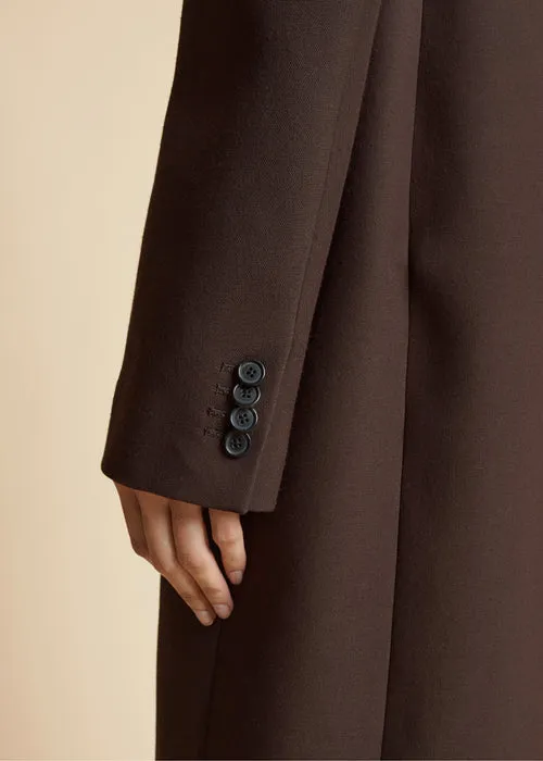 Bellow Single-Breasted Coat