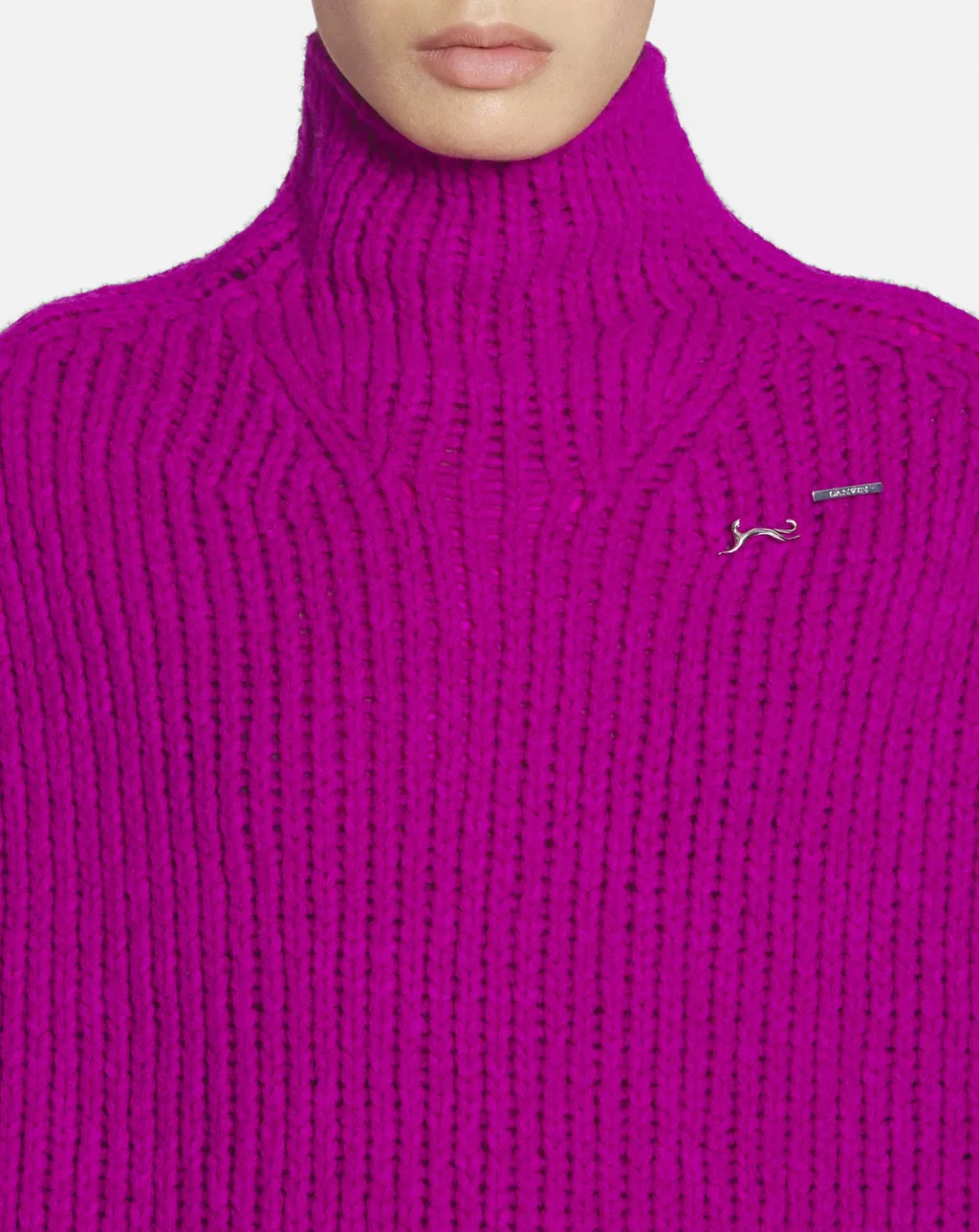 Lanvin Logo-Plaque Knitted Jumper