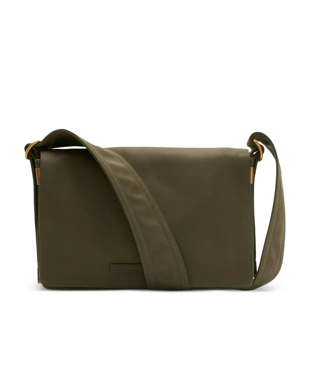 Burberry Ekd Motif Trench Gabardine Crossbody Bag