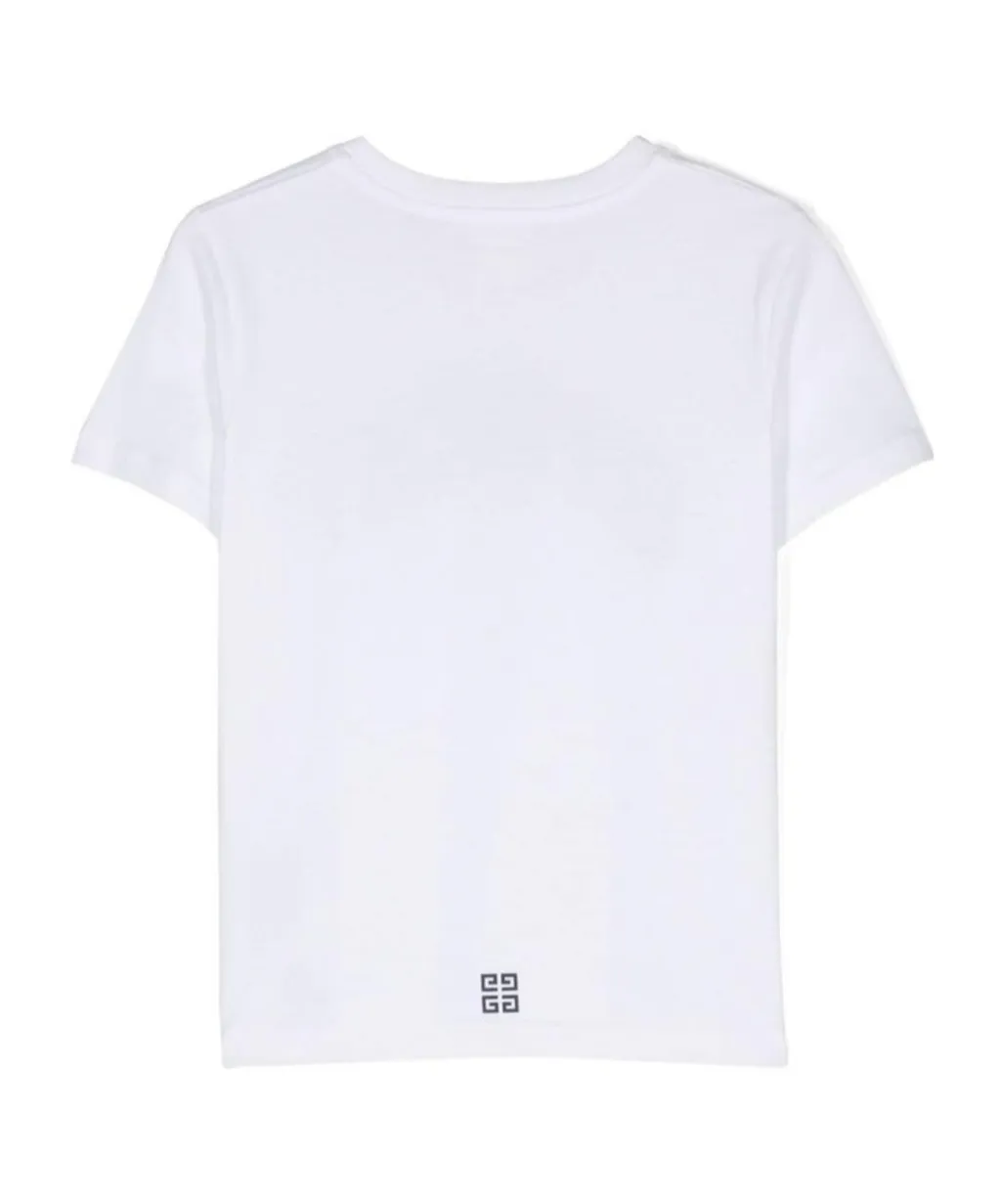 Givenchy Kids Logo Printed Crewneck T-Shirt