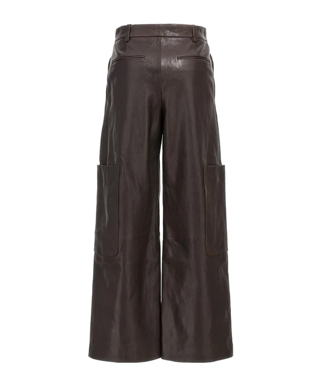 Khaite Caiton High-Waist Pants