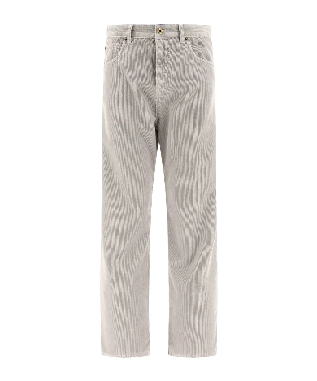 Miu Miu Logo-Detailed Straight-Leg Pants