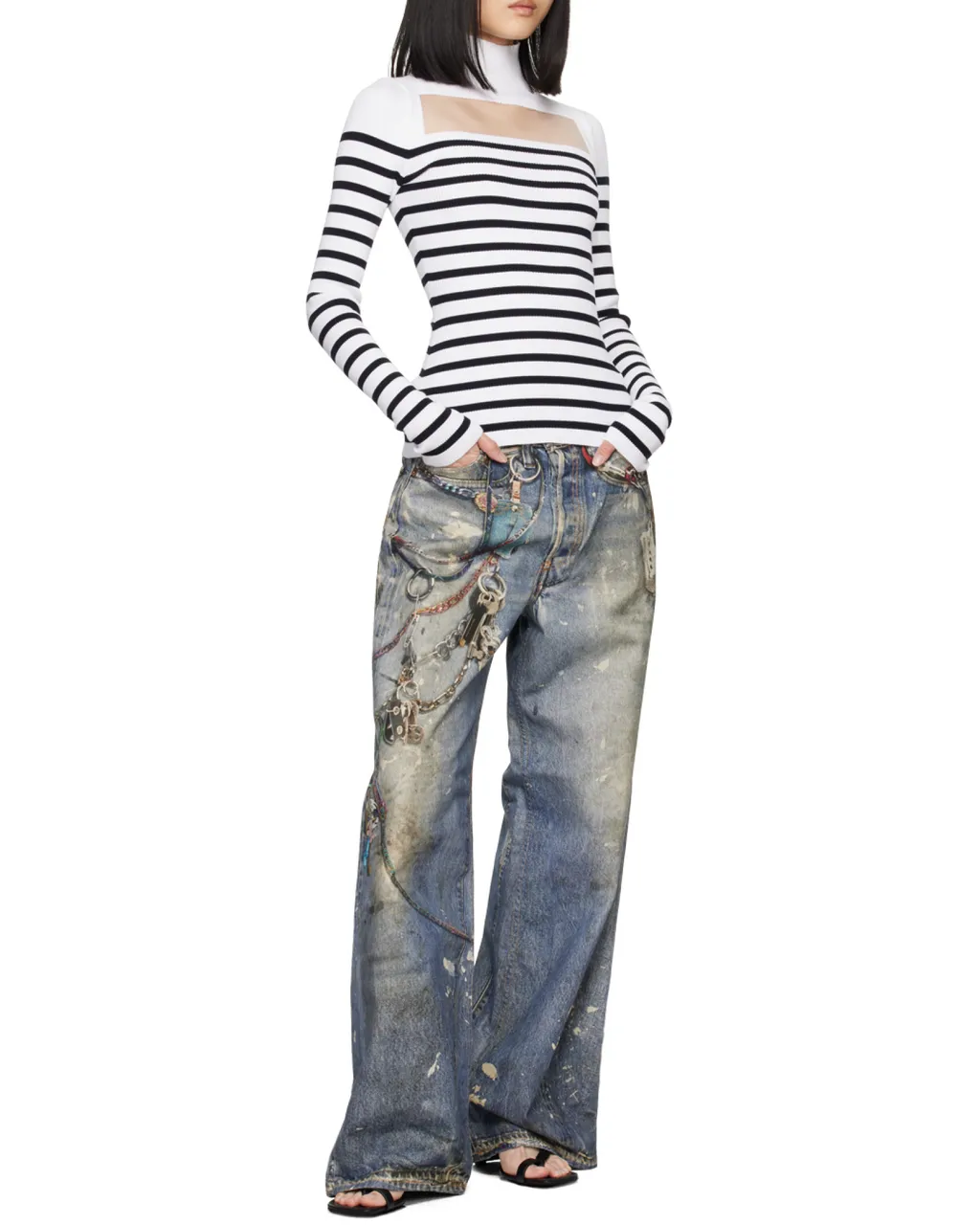 MariniÈRe Striped Jumper