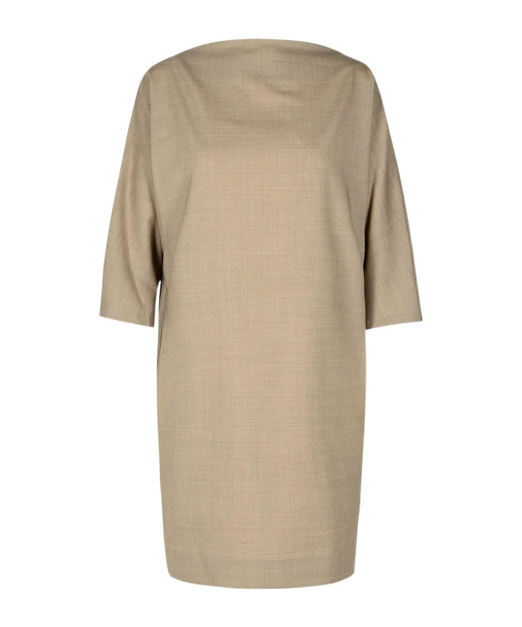 P.A.R.O.S.H. Three Quarter Sleeved Mini Dress