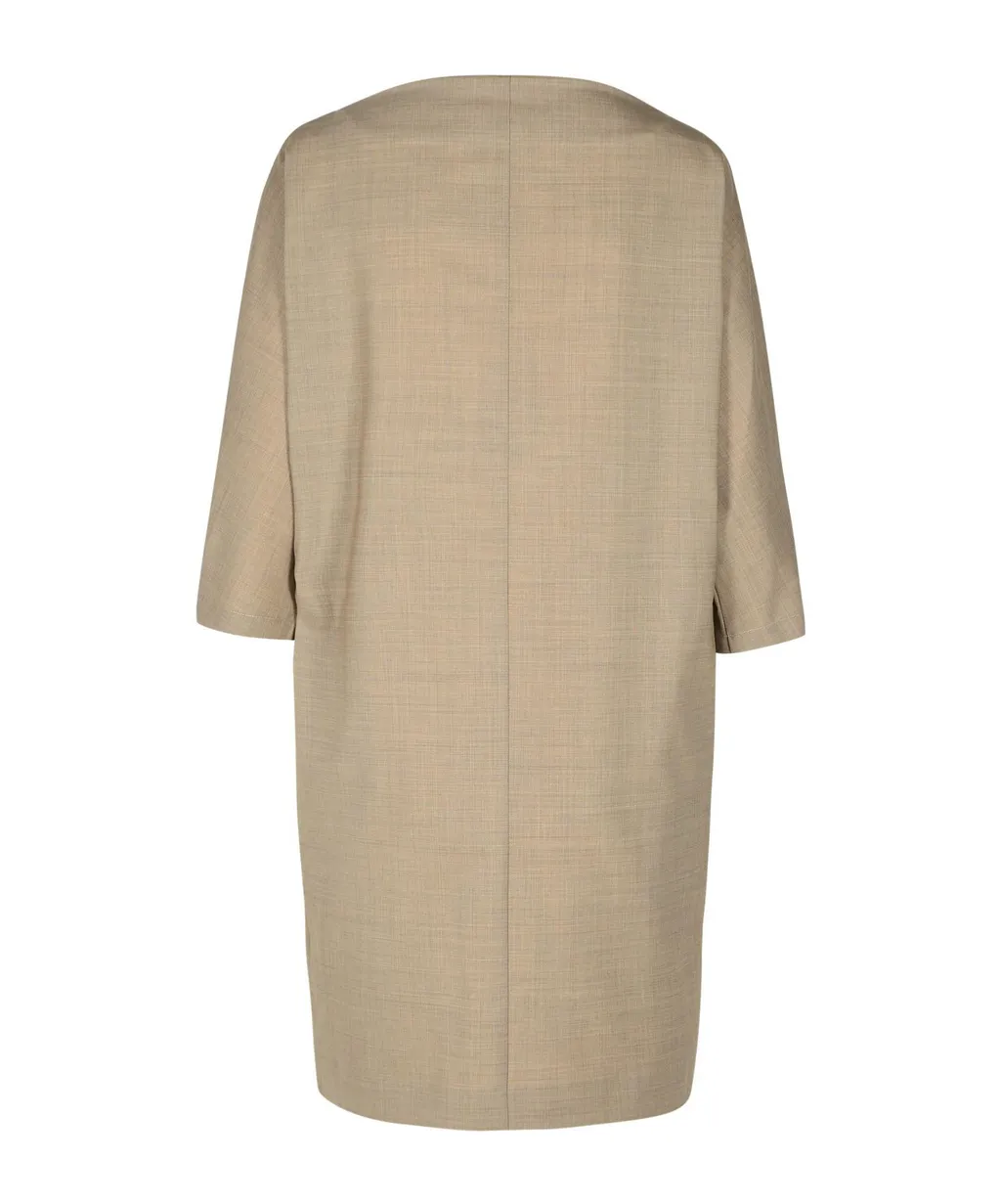 P.A.R.O.S.H. Three Quarter Sleeved Mini Dress