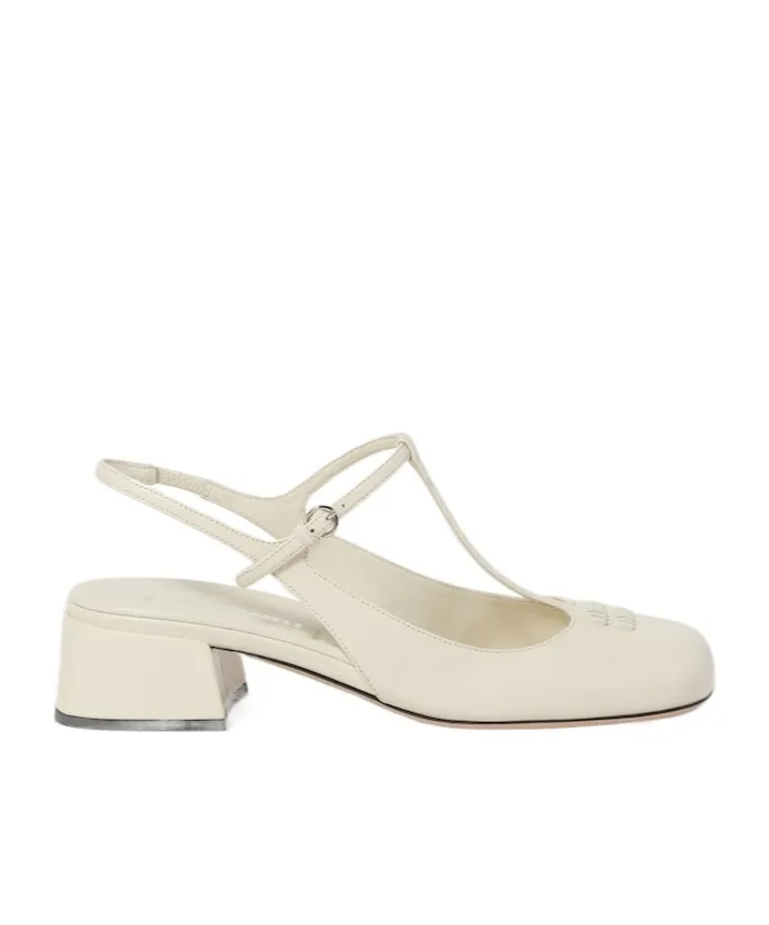 Round-Headed High-Heeled Sandals