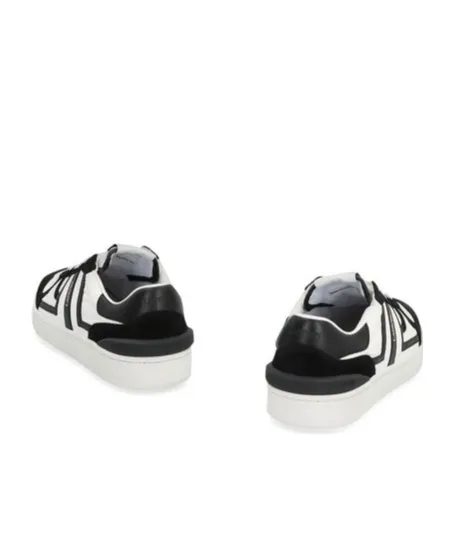 Lanvin Logo Printed Lace-Up Sneakers