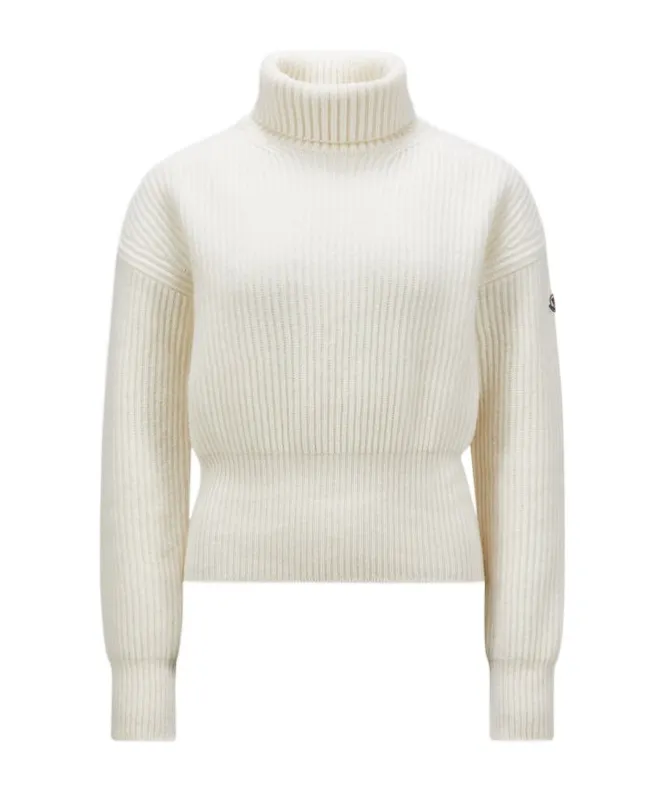 Moncler Turtleneck Knit Sweater