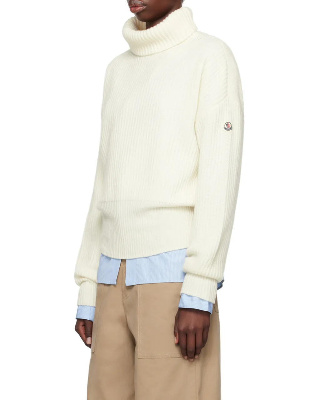 Moncler Turtleneck Knit Sweater