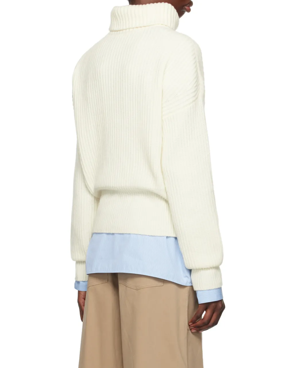 Moncler Turtleneck Knit Sweater
