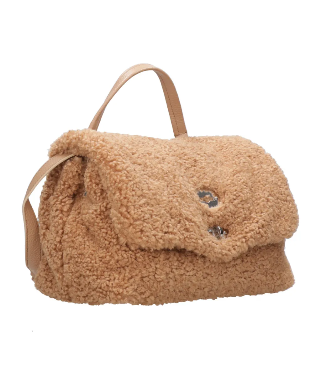 Zanellato Small Postina Teddy Fur Messenger Bag