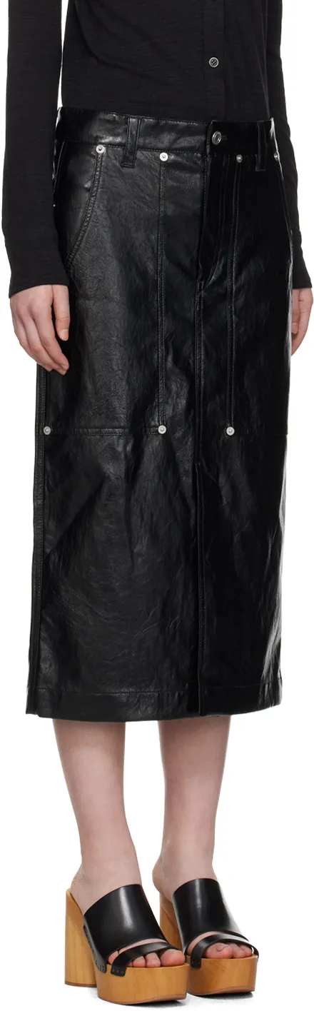 Isabel Marant ÉToile Angele Belted Waist Midi Skirt
