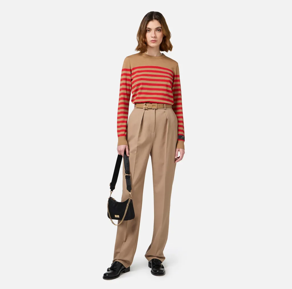 Elisabetta Franchi Darted Cool Trousers