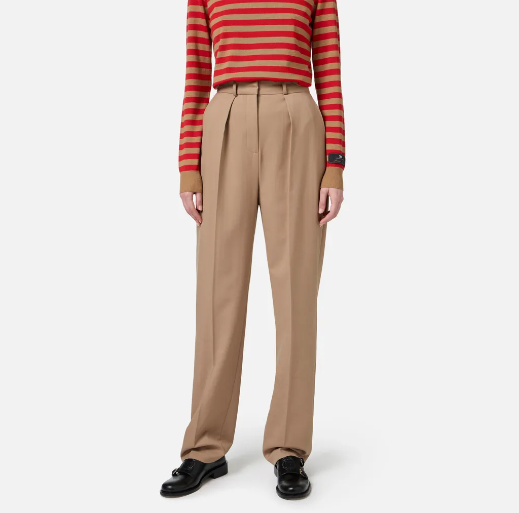 Elisabetta Franchi Darted Cool Trousers