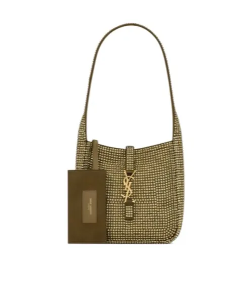 Saint Laurent Le 5 7 Embellished Shoulder Bag